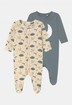 Name It NBMMOON NIGHTSUIT 2 PACK UNISEX - Strampler - Trooper