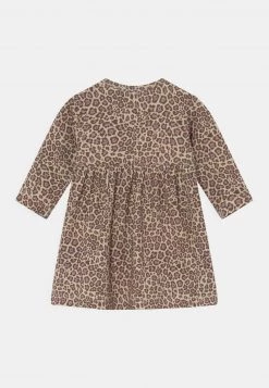 Name It Kinder NBFTRINE DRESS - Jerseykleid - Oatmeal -Name it Verkäufe 687ddd80415f4c919db4a2a83b0a4a5c