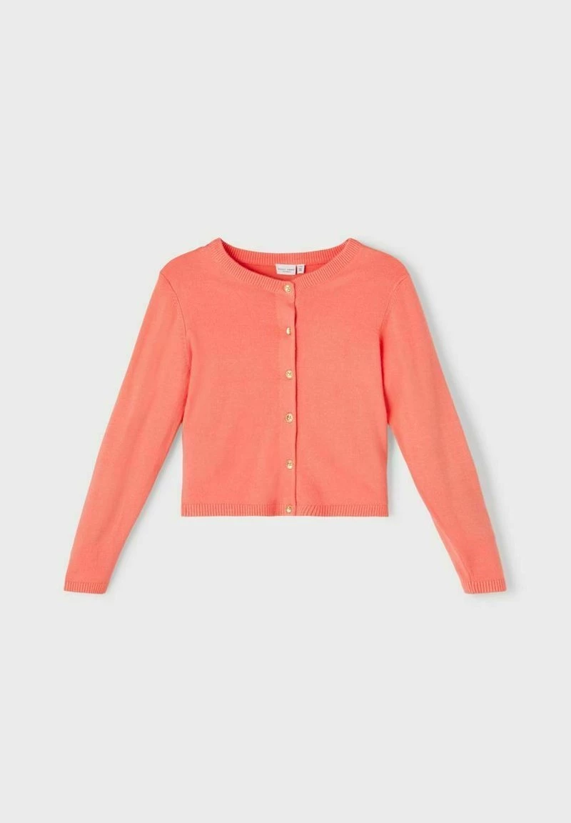 Name It Kinder Strickjacke - Georgia Peach 6 Name It Kinder Strickjacke - Georgia Peach – Bild 4
