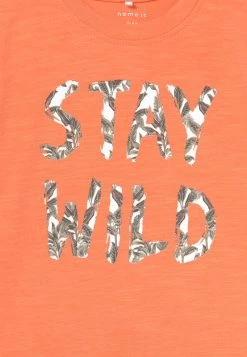 Name It Kinder NBMJASON NBMJANNIK SET - T-Shirt Print - Orange -Name it Verkäufe 69424448136041f9bbfc0b6f97117713