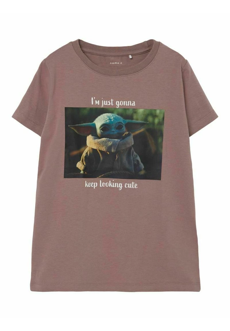 Name It Kinder MANDALORIAN - T-Shirt Print - Twilight Mauve 3 Name It Kinder MANDALORIAN - T-Shirt Print - Twilight Mauve