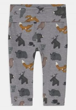 Name It Kinder NBMRASMUS PANT - Stoffhose - Grey Melange
