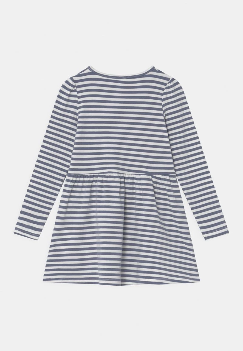 Name It Kinder NMFVALENTINA DRESS - Jerseykleid - Blue 4 Name It Kinder NMFVALENTINA DRESS - Jerseykleid - Blue – Bild 2