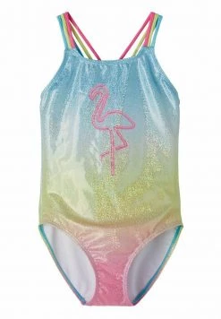 Name It Kinder FLAMINGO - Badeanzug - Knockout Pink