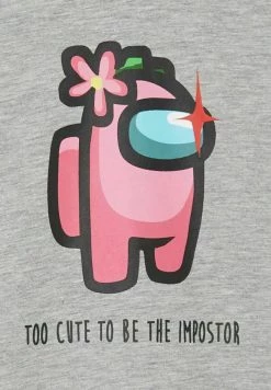 Name It Kinder AMONG US - Kapuzenpullover - Grey Melange -Name it Verkäufe 6b9fbc1f7bc0432ba5216380e1afd995