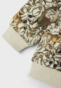 Name It Kinder ANIMAL - Sweatshirt - Oatmeal -Name it Verkäufe 6c588221bfe1472e9141bab6ba2794f9