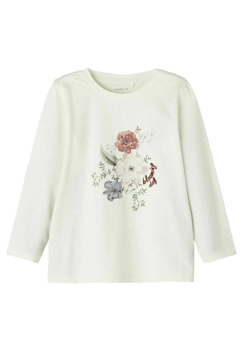 Name It Langarmshirt - White Alyssum | Kinder 3 Name It Langarmshirt - White Alyssum | Kinder
