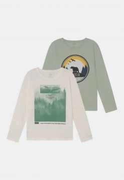 Name It NKMVAGNO LOOSE 2 PACK - Langarmshirt - Subtle Green | Kinder