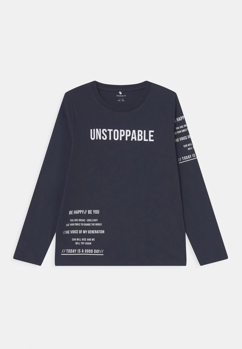 Name It Kinder NKMREANERATION - Langarmshirt - Dark Sapphire 3 Name It Kinder NKMREANERATION - Langarmshirt - Dark Sapphire