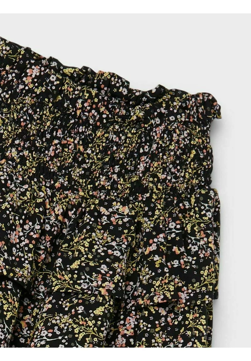 Name It Kinder ROCK GEBLÜMTER - A-Linien-Rock - Black 6 Name It Kinder ROCK GEBLÜMTER - A-Linien-Rock - Black – Bild 4