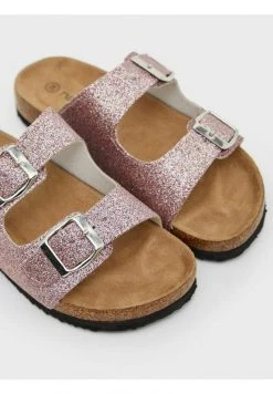 Name It Kinder GLITZER - Pantolette Flach - Silver Colour -Name it Verkäufe 7239405f6a69455da3820956f98fa893