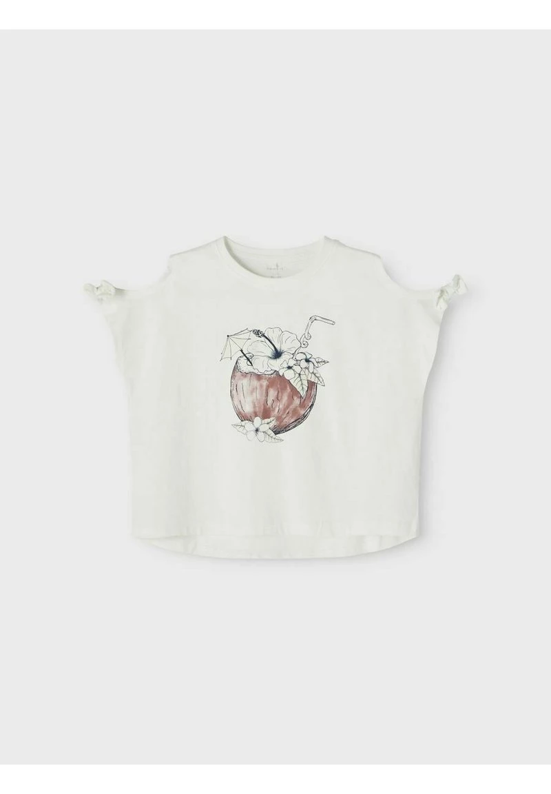 Name It Kinder OBERTEIL UV-REAKTIVER - T-Shirt Print - White Alyssum 6 Name It Kinder OBERTEIL UV-REAKTIVER - T-Shirt Print - White Alyssum – Bild 4