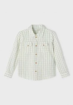 Name It Kinder KARIERTES - Hemd - White Alyssum -Name it Verkäufe 7449f81aaf39473eb07e3e014034460c