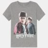 Name It NKMOTTAR HARRY POTTER UNISEX - T-Shirt Print - Grey Melange