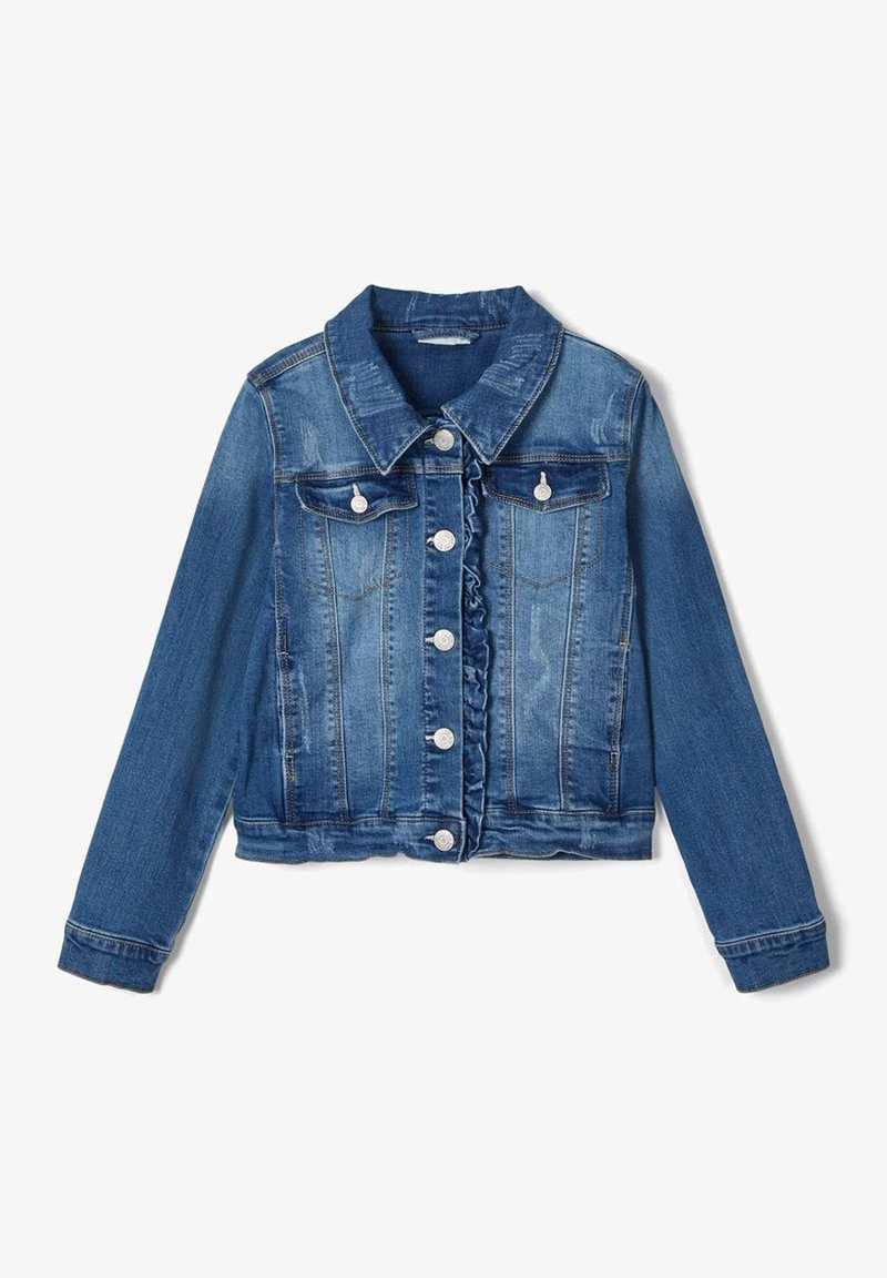 Name It Kinder Jeansjacke - Medium Blue Denim 4 Name It Kinder Jeansjacke - Medium Blue Denim – Bild 2