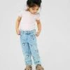 Name It Kinder BELLA BAGGY - Jeans Straight Leg - Light Blue Denim