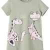 Name It Kinder T-Shirt Print - Forest Fog