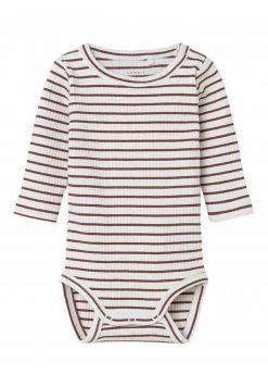 Name It Unisex GESTREIFTER - Body - Apple Butter