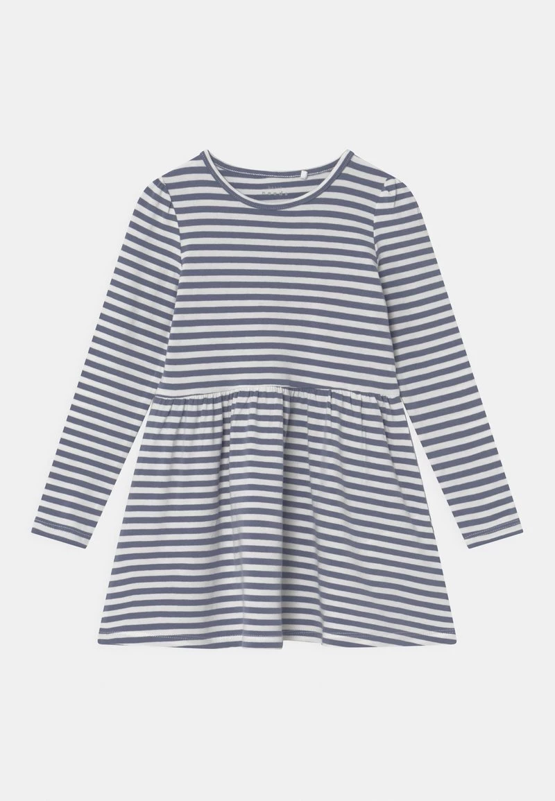 Name It Kinder NMFVALENTINA DRESS - Jerseykleid - Blue 3 Name It Kinder NMFVALENTINA DRESS - Jerseykleid - Blue