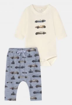 Name It Kinder NBMBEN SET - Stoffhose - Whisper White