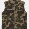Name It Kinder NKMSOLEVO WAISTCOAT - Weste - Climbing Ivy