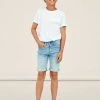 Name It Kinder NKMSOFUS - Jeans Shorts - Light Blue Denim