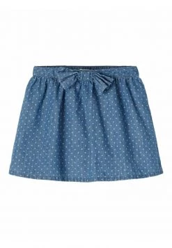 Name It Kinder BECKY BAGGY - Minirock - Medium Blue Denim