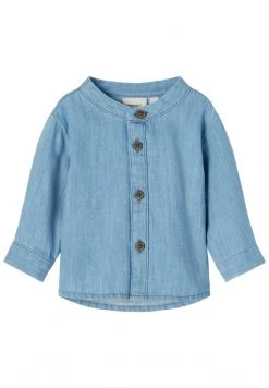 Name It Kinder LANGARM - Hemd - Light Blue Denim