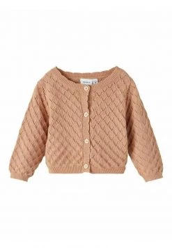 Name It Kinder LANGARM- - Strickjacke - Cafã© Au Lait