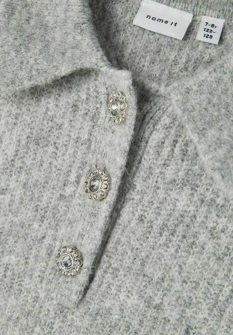 Name It LANGÄRMELIGE - Poloshirt - Grey Melange | Kinder 5 Name It LANGÄRMELIGE - Poloshirt - Grey Melange | Kinder – Bild 3