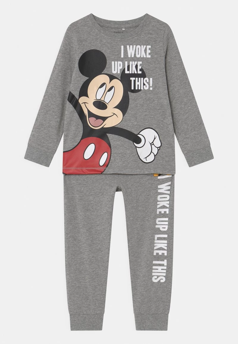 Name It Kinder NMMMICKEY MIKKO - Trainingsanzug - Grey Melange 3 Name It Kinder NMMMICKEY MIKKO - Trainingsanzug - Grey Melange
