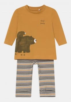 Name It Kinder NBMROLF SET - Stoffhose - Amber Gold