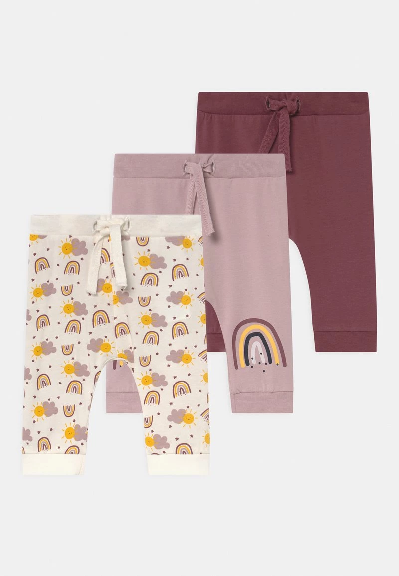 Name It Kinder NBFTACCA PANT 3 PACK - Stoffhose - Crushed Berry 3 Name It Kinder NBFTACCA PANT 3 PACK - Stoffhose - Crushed Berry