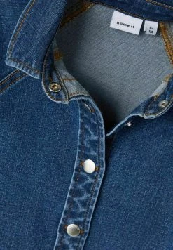 Name It Kinder Hemdbluse - Medium Blue Denim -Name it Verkäufe 81fd4b0624904bfe81787925c95779b1