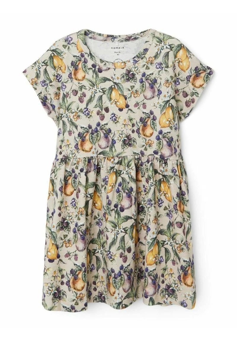 Name It Kinder MIT KURZEN ÄRMELN HEMONE - Strickkleid - Crystal Gray 3 Name It Kinder MIT KURZEN ÄRMELN HEMONE - Strickkleid - Crystal Gray