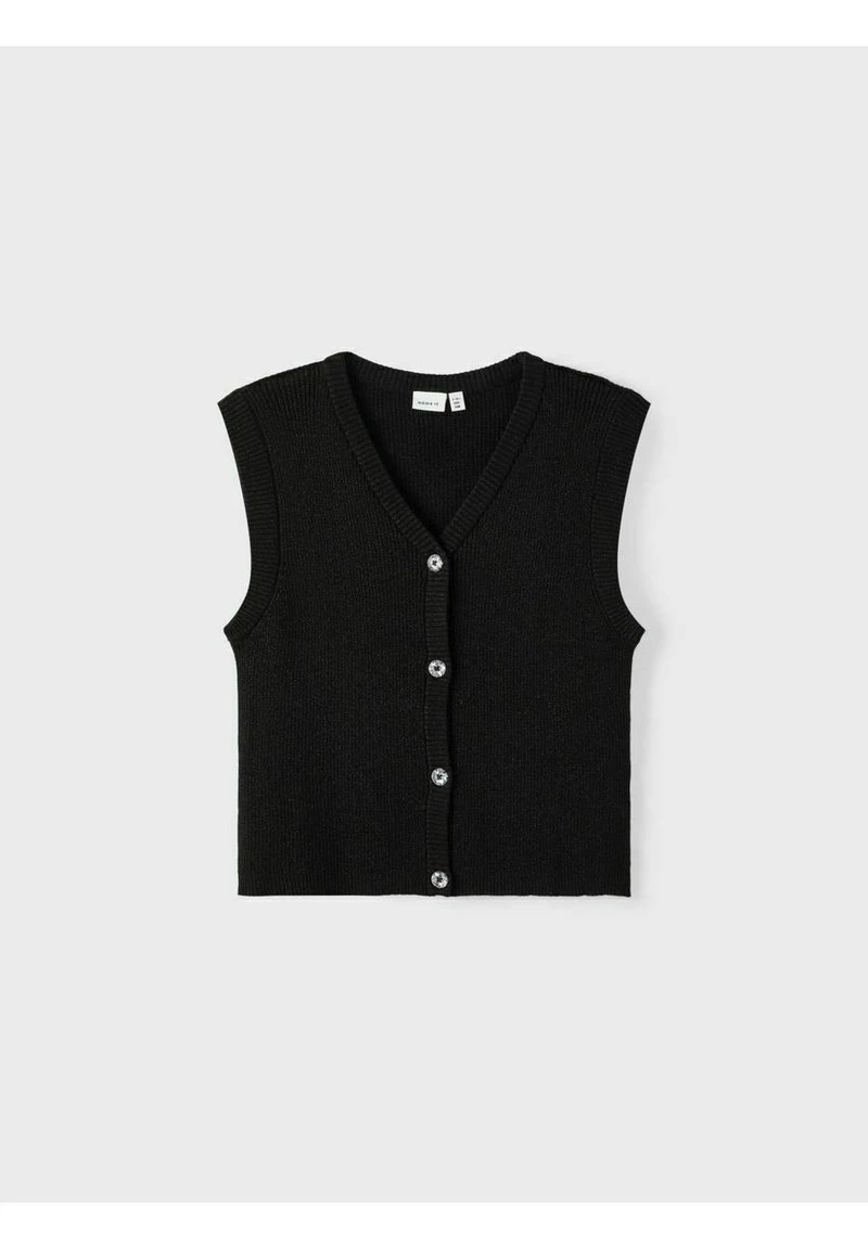 Name It Kinder Weste - Black 5 Name It Kinder Weste - Black – Bild 3