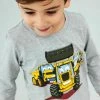 Name It Kinder Langarmshirt - Grey Melange