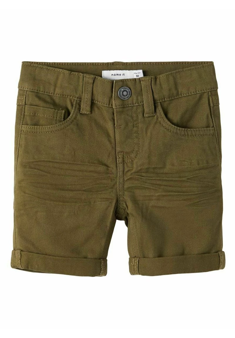 Name It Kinder SLIM FIT - Shorts - Olive Night 3 Name It Kinder SLIM FIT - Shorts - Olive Night