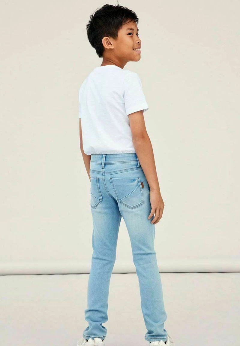 Name It Kinder Jeans Slim Fit - Light Blue Denim 4 Name It Kinder Jeans Slim Fit - Light Blue Denim – Bild 2