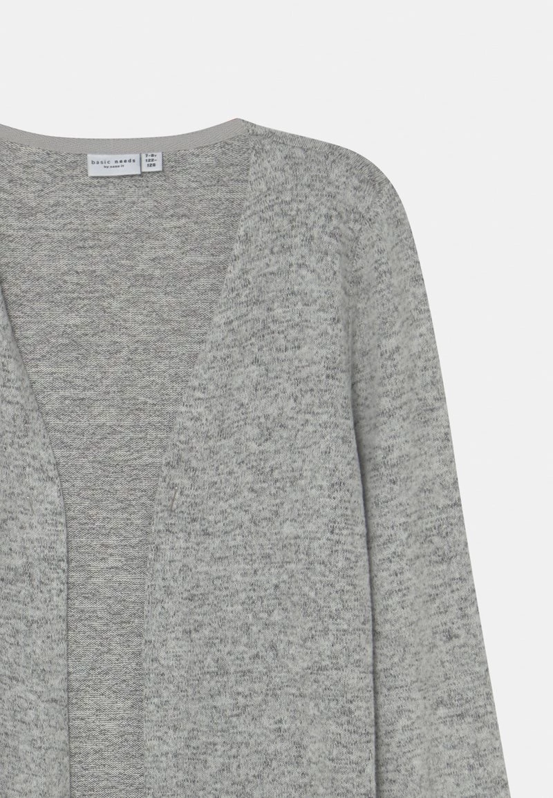 Name It Kinder NKFVICTI - Strickjacke - Grey Melange 5 Name It Kinder NKFVICTI - Strickjacke - Grey Melange – Bild 3