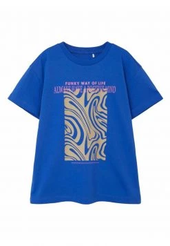 Name It FIKKA - T-Shirt Basic - Dazzling Blue | Kinder