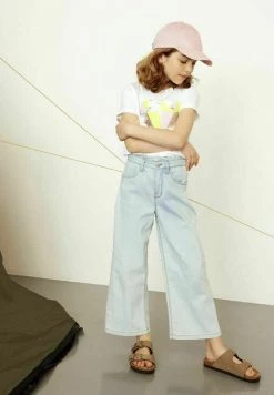 Name It Jeans Straight Leg - Light Blue Denim | Kinder