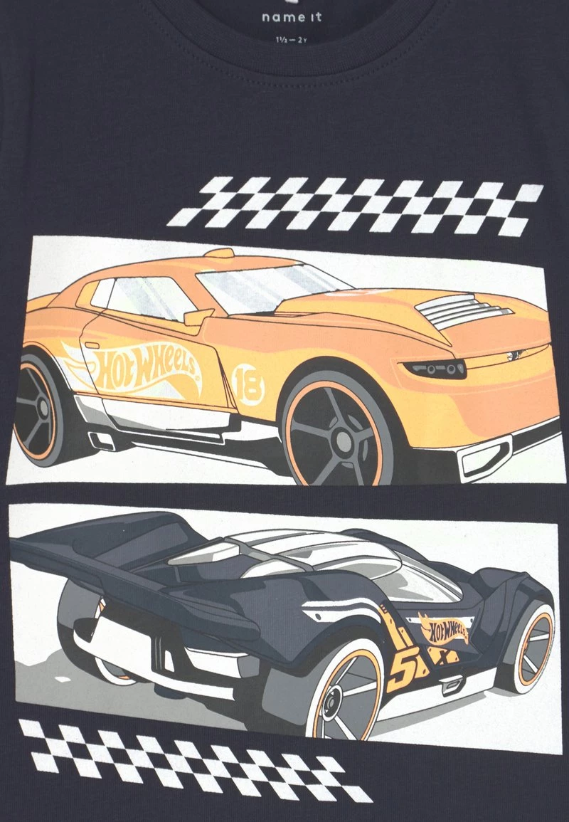 Name It Kinder NMMMOTTO VAN DER ERVE HOT WHEELS - T-Shirt Print - Dark Sapphire 5 Name It Kinder NMMMOTTO VAN DER ERVE HOT WHEELS - T-Shirt Print - Dark Sapphire – Bild 3