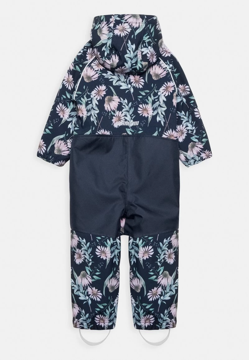 Name It Kinder NMFALFA SOFTSHELL SUIT FLOWERS NOOS FO - Regenjacke / Wasserabweisende Jacke - Dark Sapphire 4 Name It Kinder NMFALFA SOFTSHELL SUIT FLOWERS NOOS FO - Regenjacke / Wasserabweisende Jacke - Dark Sapphire – Bild 2