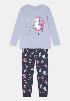 Name It Kinder NKFNIGHTSET UNICORN - Nachtwäsche Set - Heather