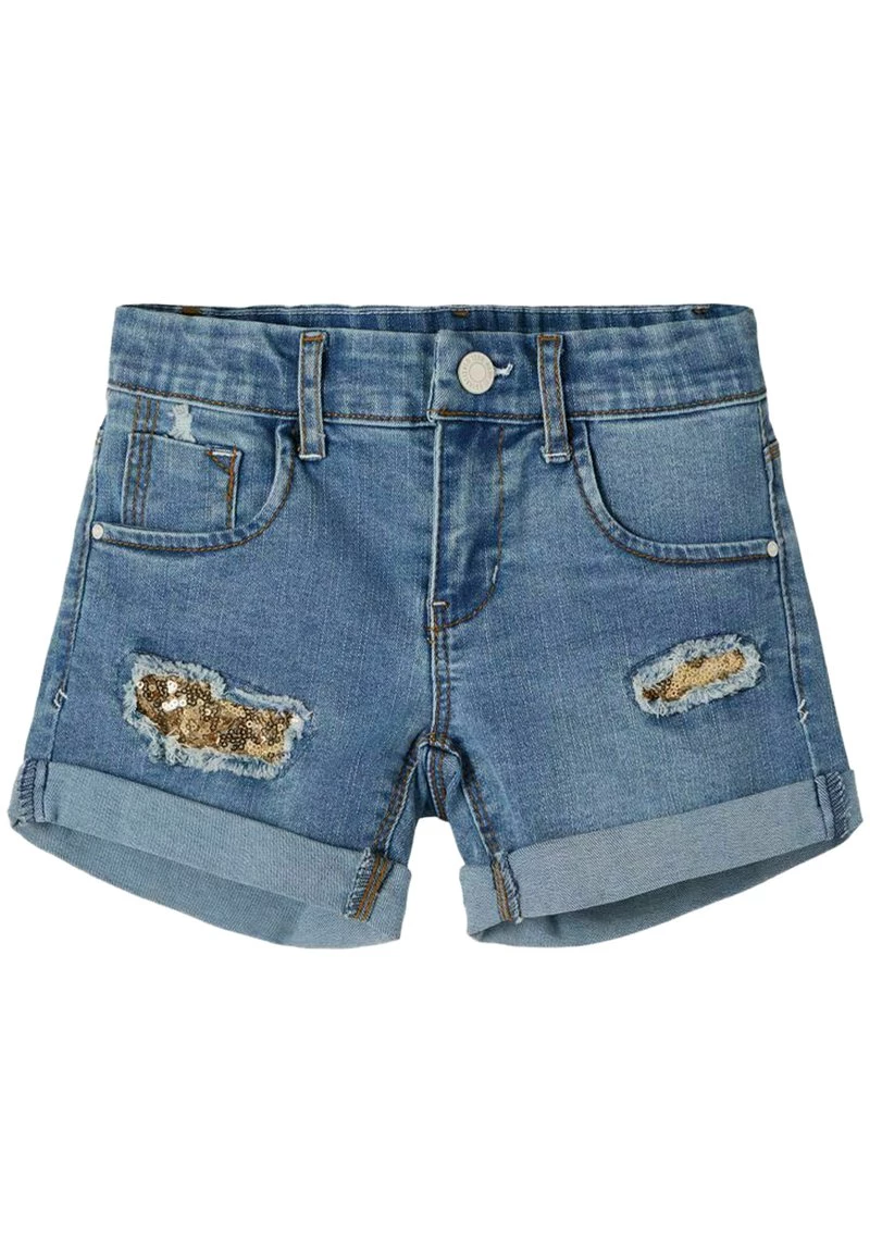 Name It Kinder Jeans Shorts - Medium Blue Denim 3 Name It Kinder Jeans Shorts - Medium Blue Denim