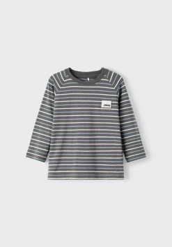 Name It Kinder LANGEN ÄRMELN - Langarmshirt - Grey/light Blue/beige -Name it Verkäufe 8d353798af3943be93289b893671f55a