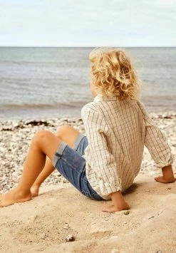 Name It Kinder KARIERTES - Hemd - White Alyssum -Name it Verkäufe 8dc05306e0644f1fa40f936dc3b2e0c3