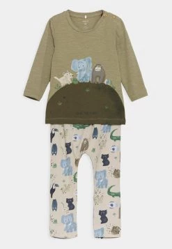 Name It NBMBIPLAN SET - Stoffhose - Silver Sage | Kinder