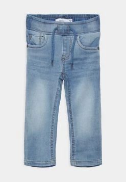 Name It Kinder NMMROBIN DNMTHAYERS - Jeans Straight Leg - Light Blue Denim